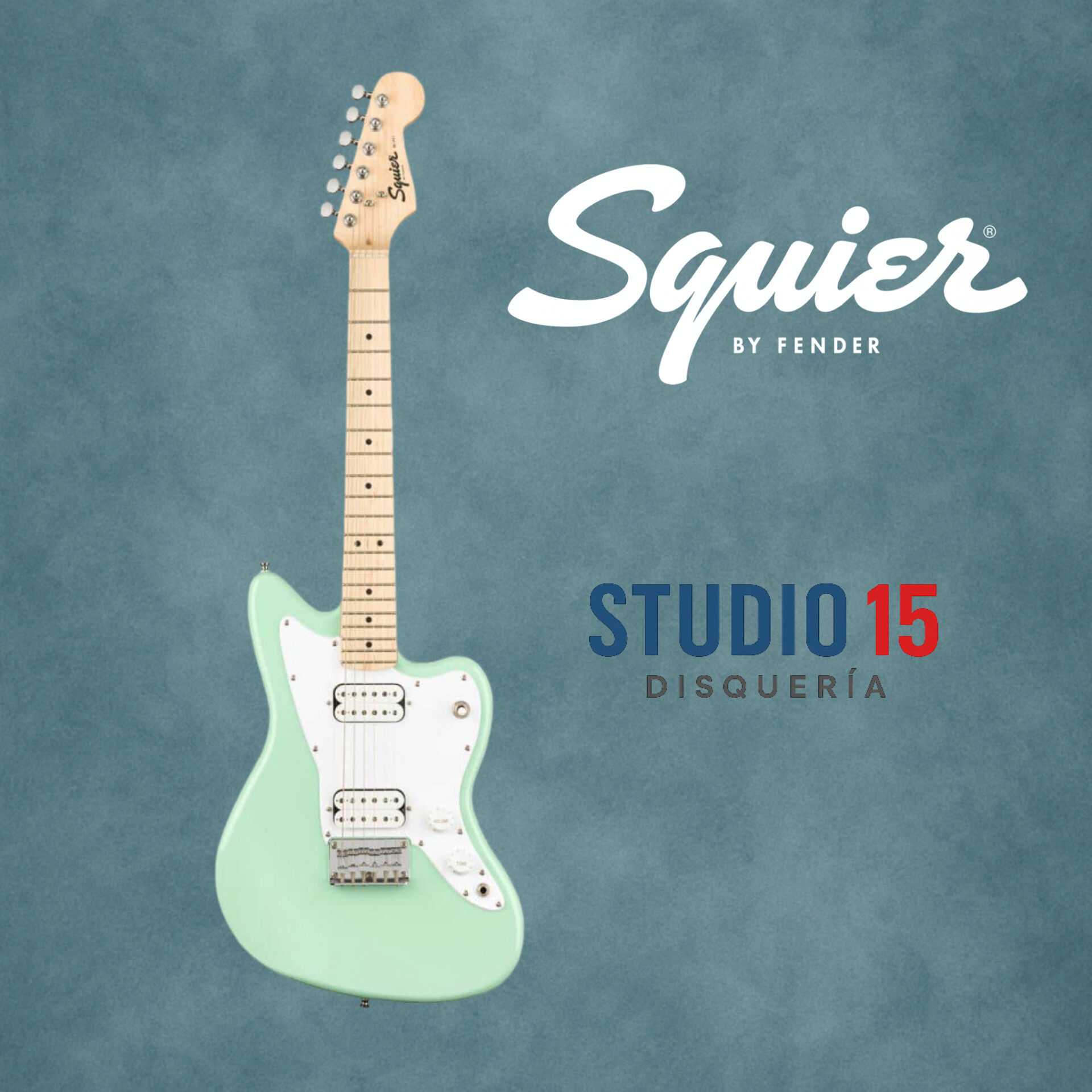 Guitarra Eléctrica Squier Mini Jazzmaster Olympic White