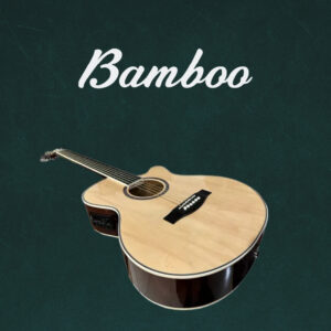 Guitarra Electroacústica Bamboo GA-40 NAT-Q-AR