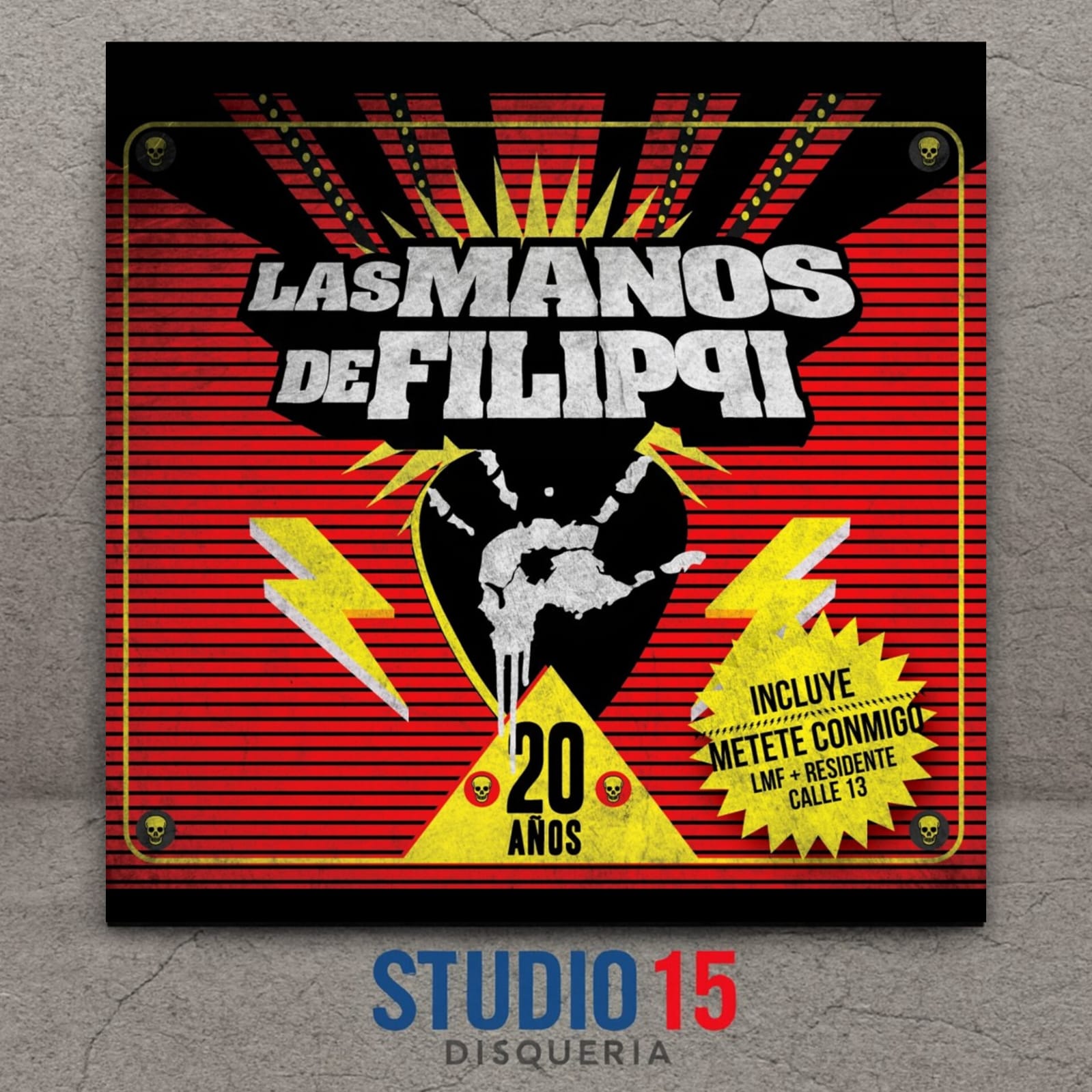 Las Manos De Filippi – 20 Años (CD)