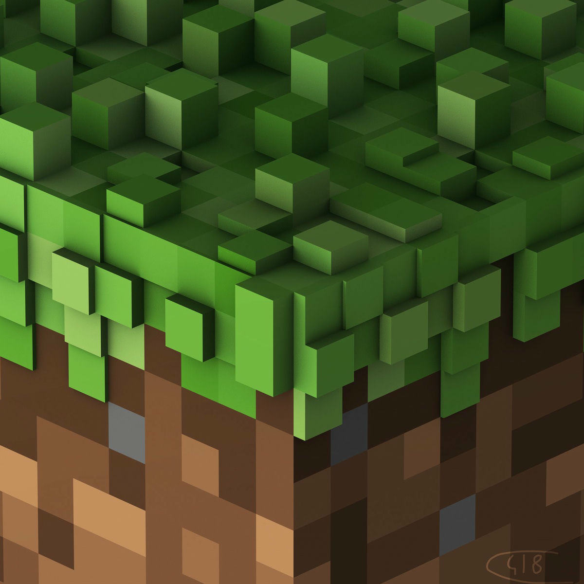 Minecraft - Volumen Alfa (Vinilo Color Verde)